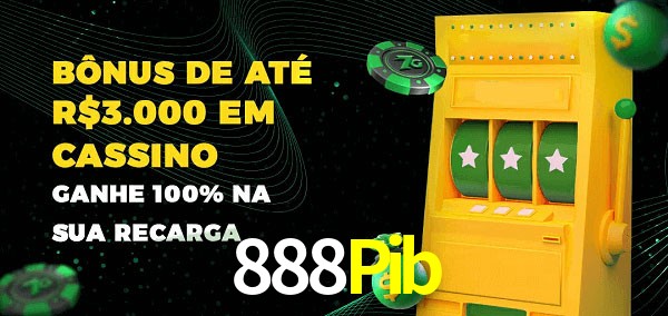 888Pib melhor bônus de depósito