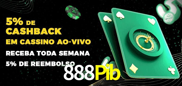 Promoções do cassino ao Vivo 888Pib